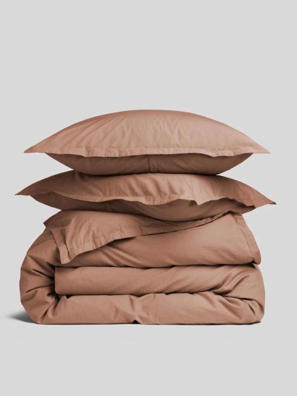 Parachute Full/Queen Percale Duvet Cover in Adobe